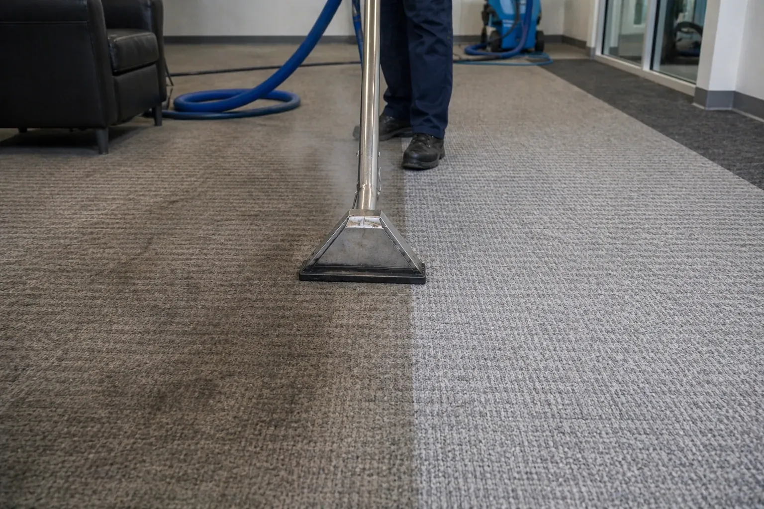 Services de nettoyage de tapis pour bureaux et commerces