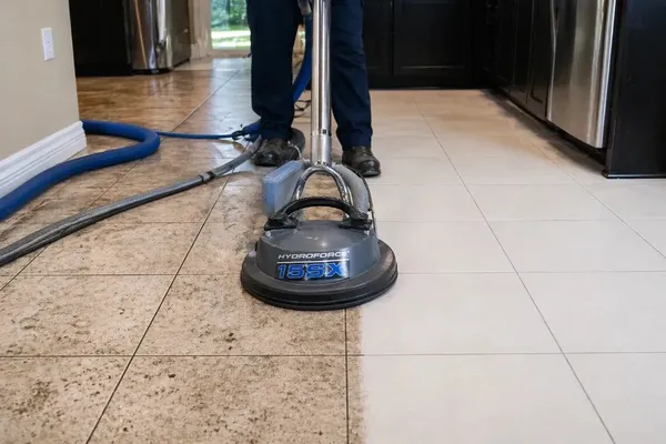 Tile ceramic grout cleaning ProVapeur