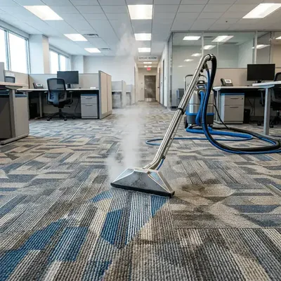Commercial carpet cleaning services for offices