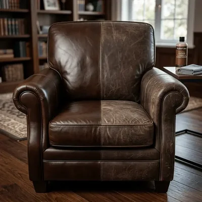 Entretien et hydratation de meubles en cuir