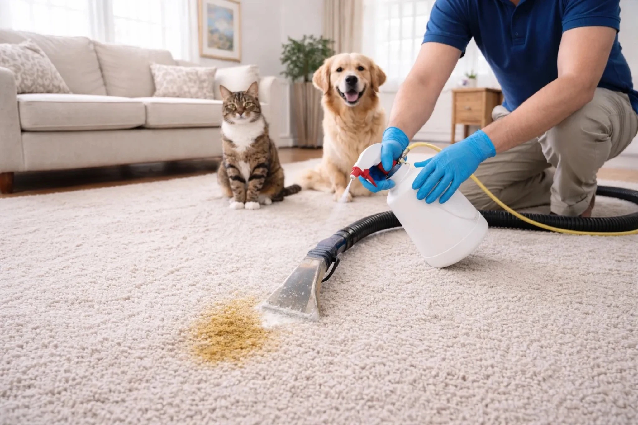 Carpet cleaning in Saint Bruno - Service ProVapeur