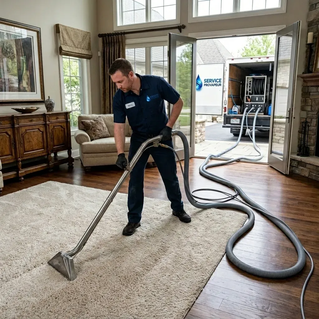 Nettoyage de tapis résidentiel
